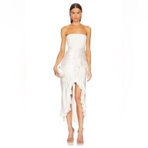 Cinq à Sept Georgiana Dress in Ivory